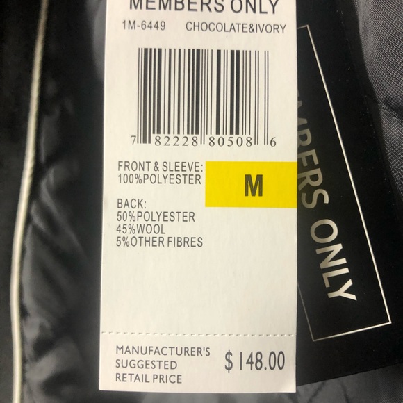 Members Only Original Women’s Sherpa Baseball Jacket M - Picture 4 of 6